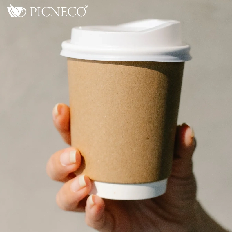 товар Бумажный стакан крафт двухслойный 250 мл STDK025